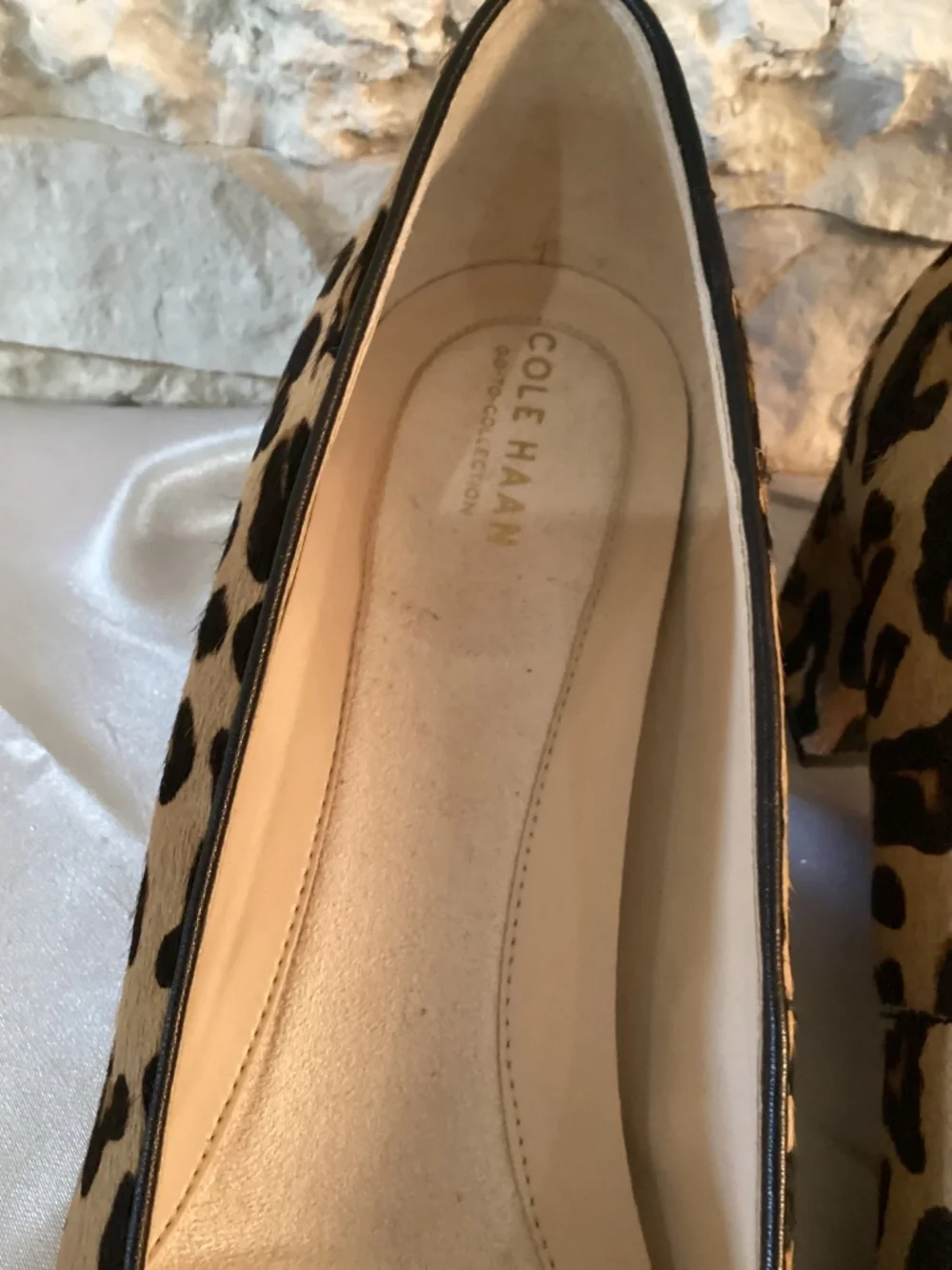 Cole Haan Go-To Collection leopard print pumps (Like New)